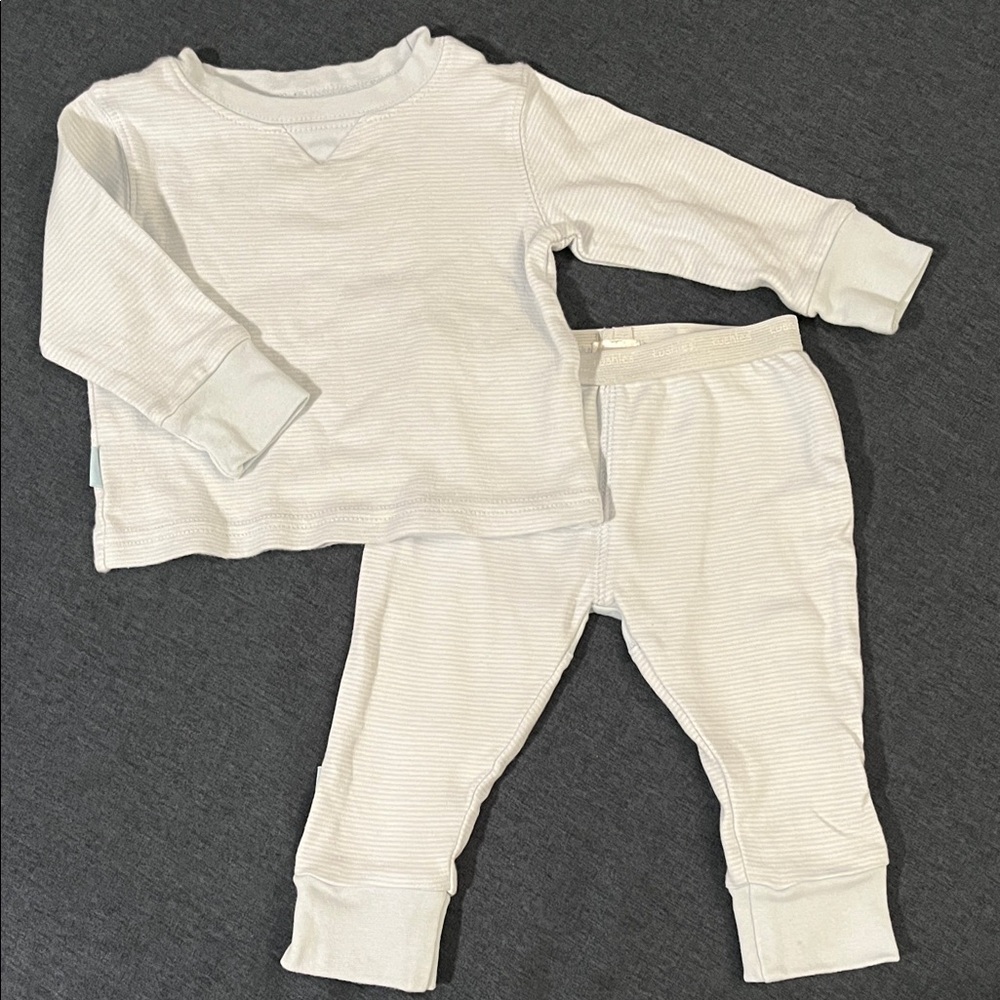 Kushies 100% Cotton Striped 2-Piece Set